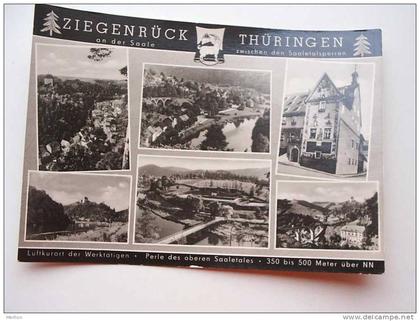 Thüringen -  Ziegenrück an der Saale  cca 1960's  -  VF-   D46925