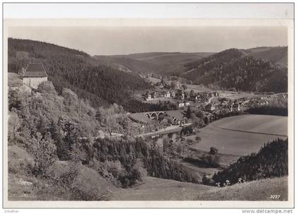 Ziegenrück, Bahnhofsvorstadt und Schloss, um 1935