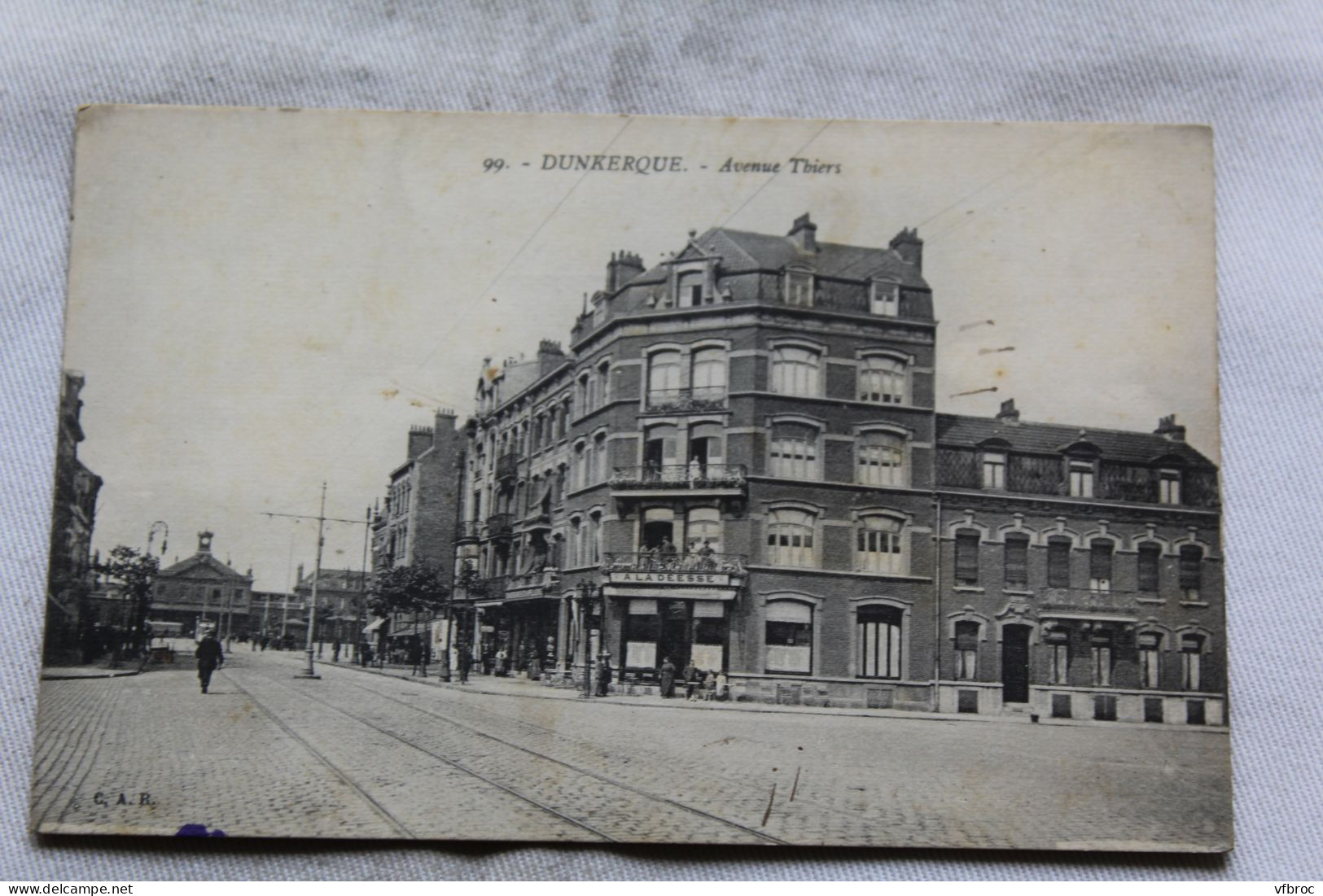 Dunkerque, avenue Thiers, Nord 59