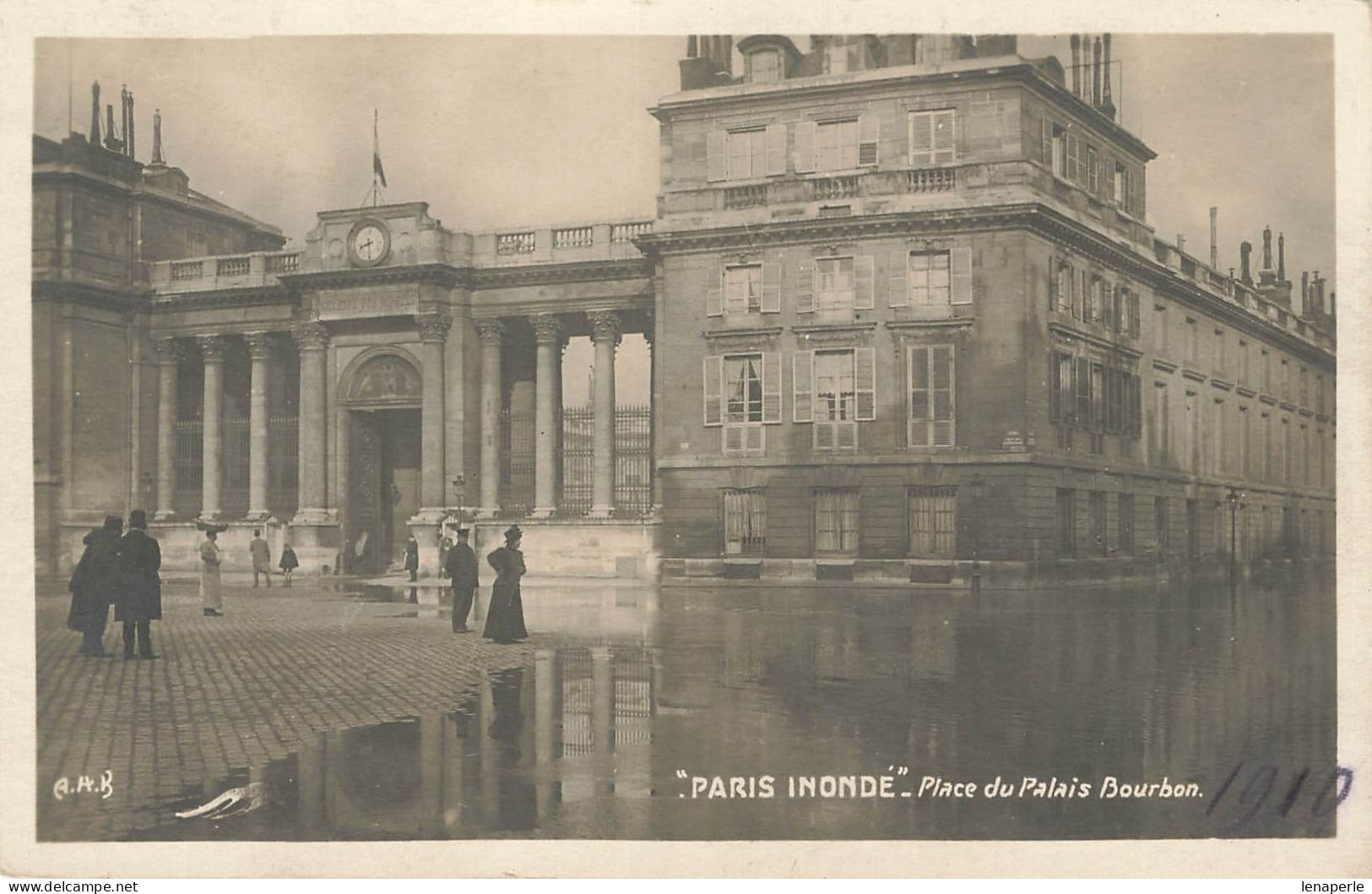 E1644 PARIS inondation 1910