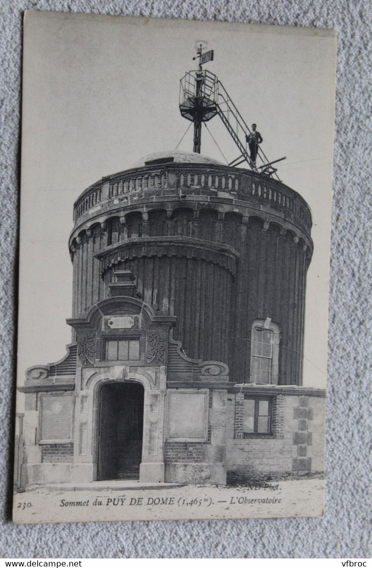 E356, Sommet du Puy de Dôme;, l'observatoire, Puy de Dôme 63