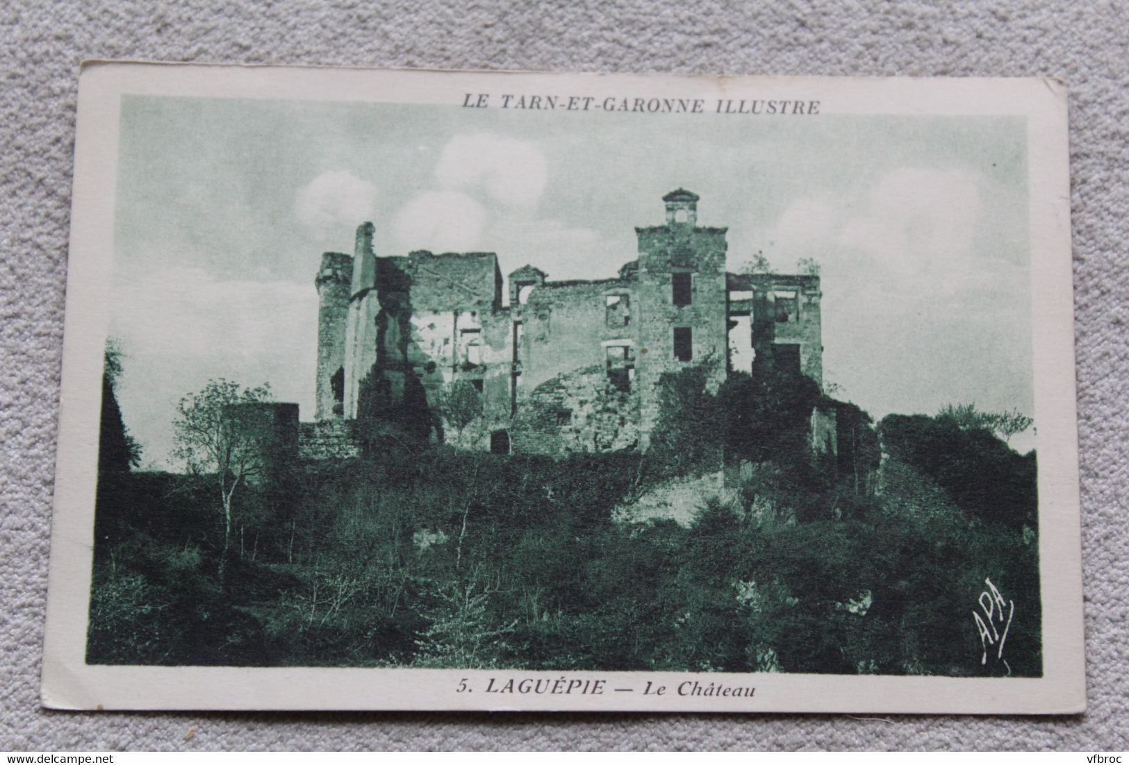 E404, Laguepie, le château, Tarn et Garonne 82