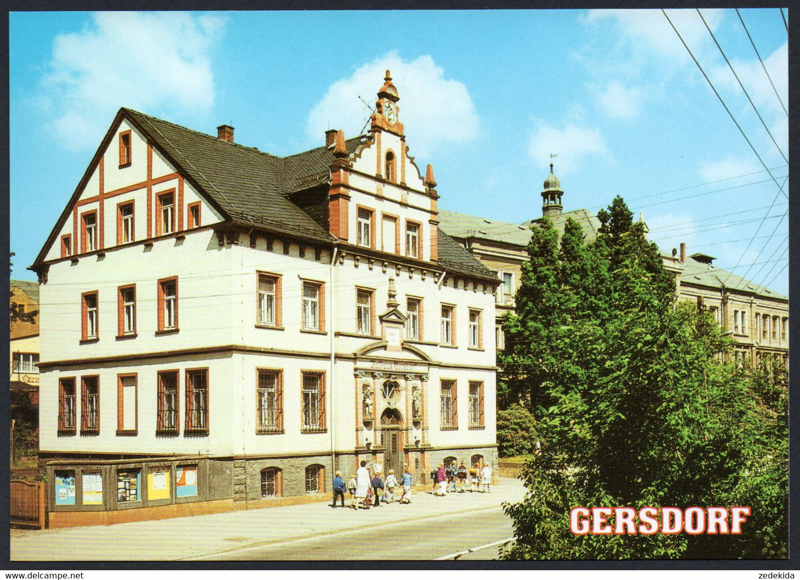 E5917 - TOP Gersdorf Rathaus - Bild und Heimat Reichenbach Qualitätskarte