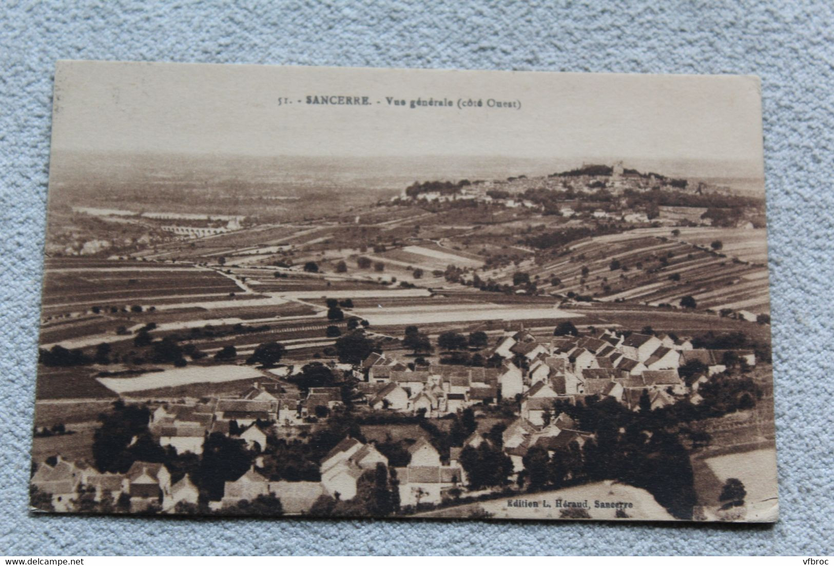 E619, Sancerre, vue générale, côté Ouest, Cher 18