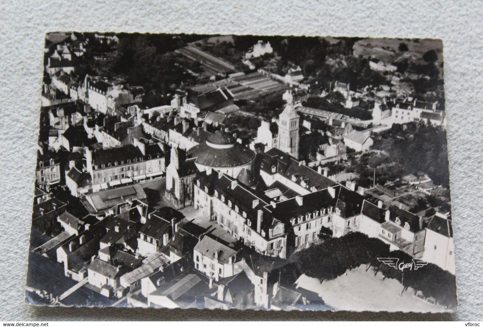 E845, Cpm, Quimperlé, l'église sainte Croix, Finistère 29