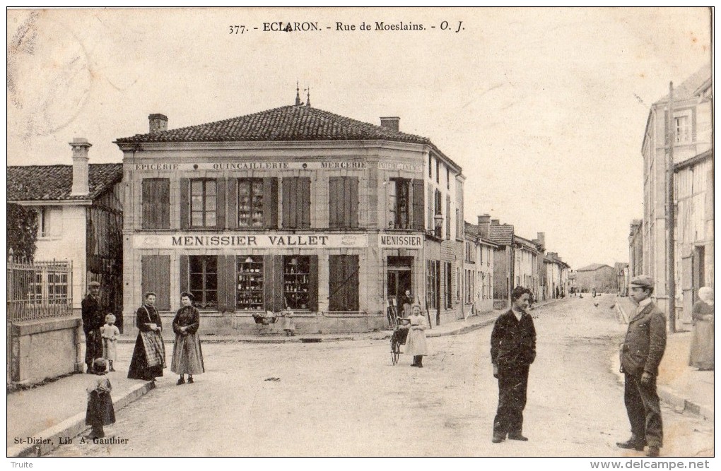 ECLARON-BRAUCOURT-SAINTE-LIVIERE RUE DE MOESLAINS (QUINCAILLERIE MENISSIER VALLET)