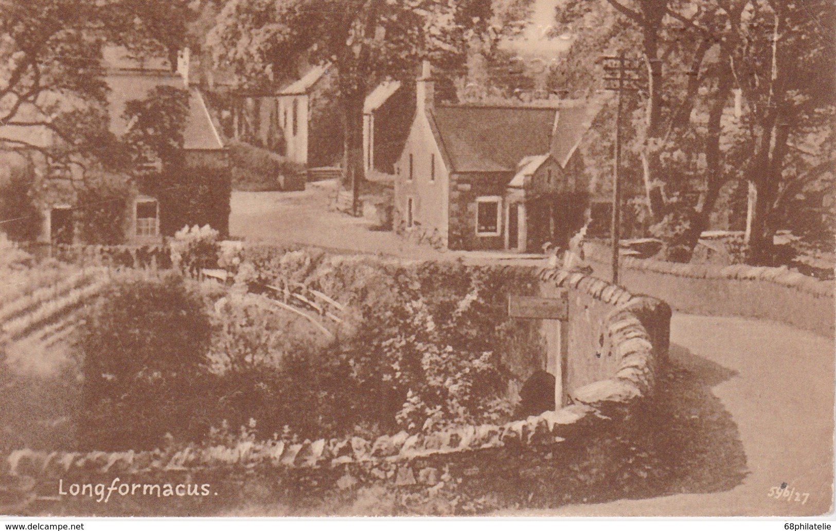 ECOSSE 1938 CARTE ¨POSTALE DE LONGFORMACUS