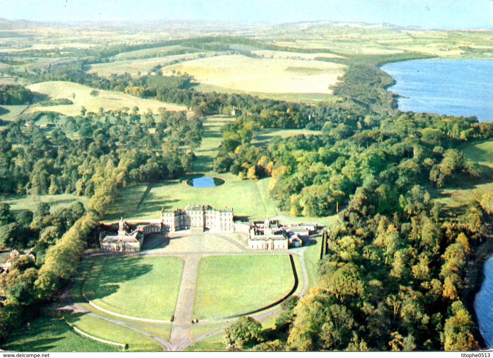 ECOSSE. Carte postale neuve. Château Hopetoun House.