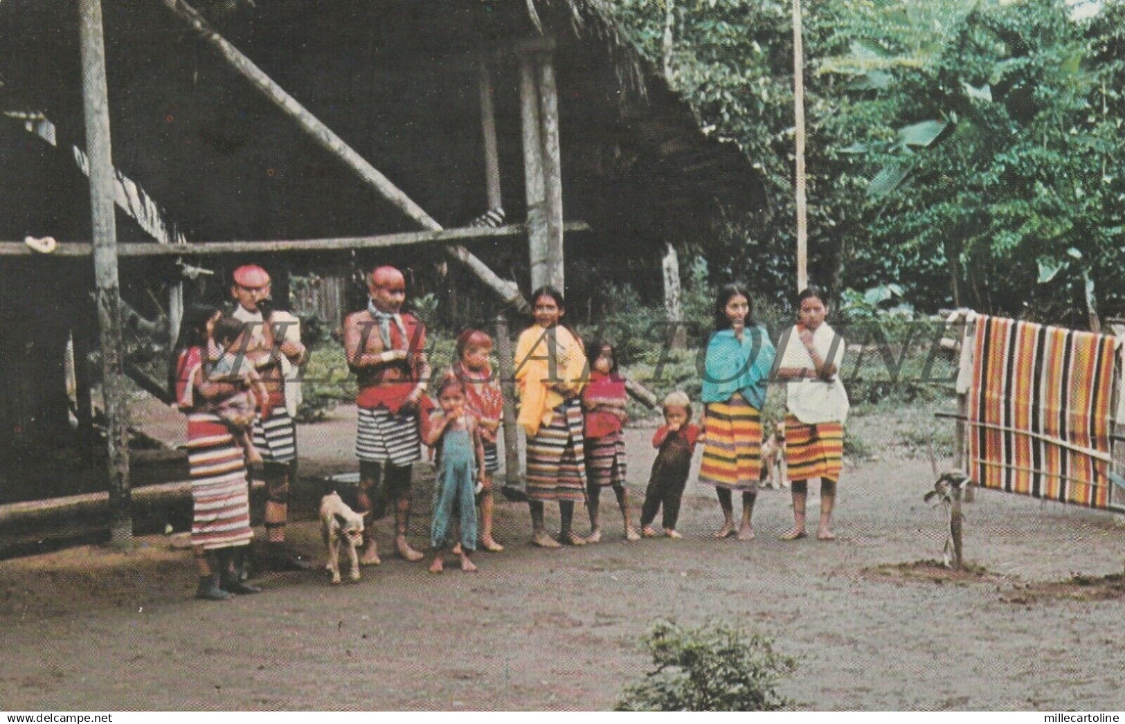 ECUADOR - Colorado Indians' Family