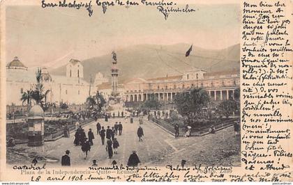 Ecuador - QUITO - Plaza de la Independencia - Ed. Laso