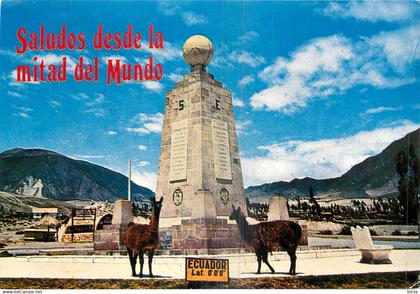 EQUATEUR SALUDOS DESDE LA MITAD DEL MUNDO