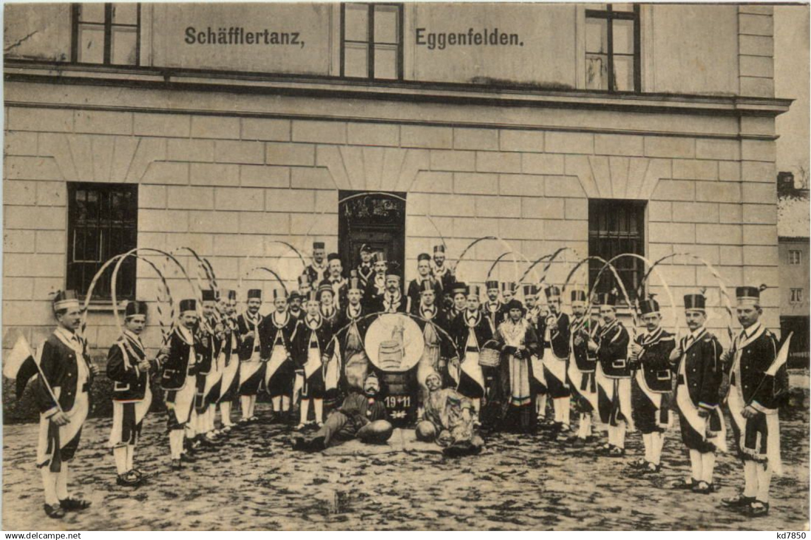 Eggenfelden - Schäfflertanz 1911