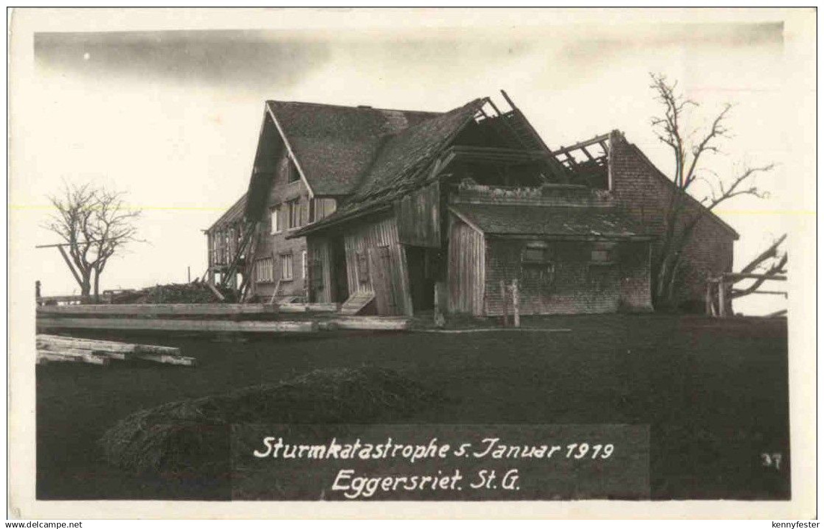 Eggersriet - Sturmkatastrophe 1919