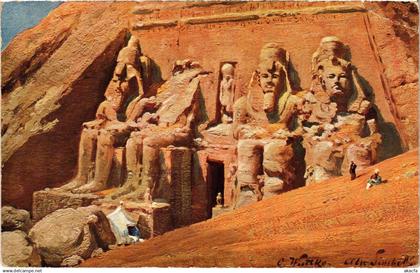 CPA Abu-Simbel - Temple in the Rocks EGYPT (1324540)