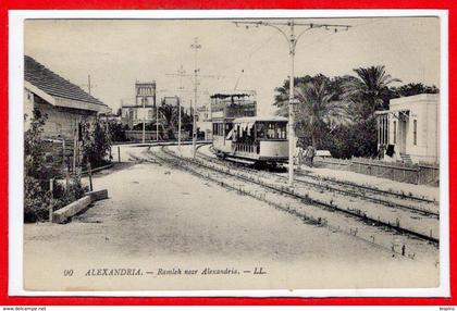 EGYPTE - ALEXANDRIE --  Ramleh near