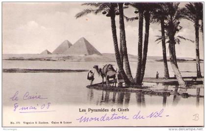 Egypte - Les Pyramides de Gizeh