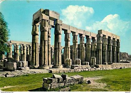 Egypte - Louxor - Luxor - Amon Tempel - Voir Timbre - CPM - Voir Scans Recto-Verso