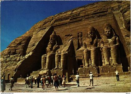 CPM Abu Simbel – General View of the Temple Abu Simbel EGYPT (852805)