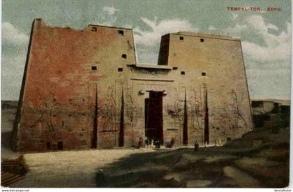 Edfu - Tempel Tor