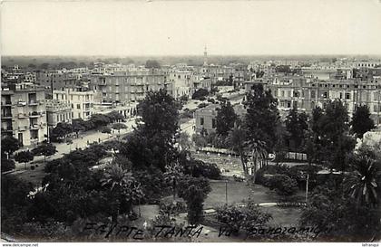 pays div ref X101- egypte - egypt -carte photo - photo postcard - tanta - vue panoramique -