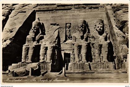 CPA ABU-SIMBEL The Temple of Rameses II. EGYPT (1324185)