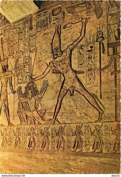 CPM EGYPT Abu Simbel-Le Grand Temple: Ramses II annihile ses ennemis (343397)