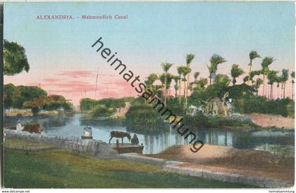 Alexandria - Mahmoudieh Canal