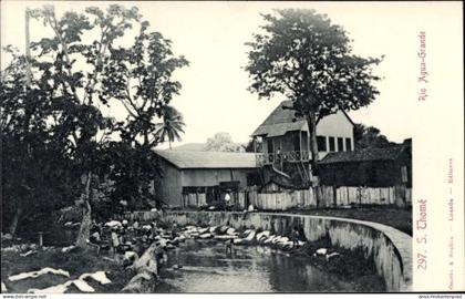 CPA São Tomé und Príncipe, Rio Agua Grande