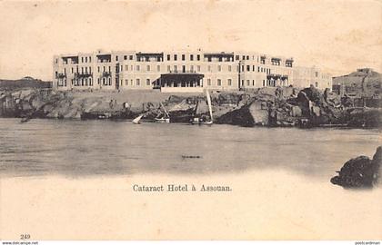 Egypt - ASWAN - Cataract Hotel - Publ. unknown