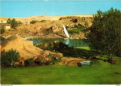 CPM Aswan – Asswan – Beautiful View of the Nile at Aswan EGYPT (853046)