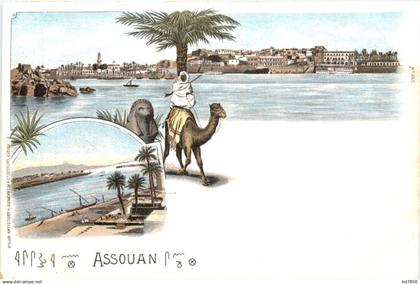 Egypt - Assouan- Litho