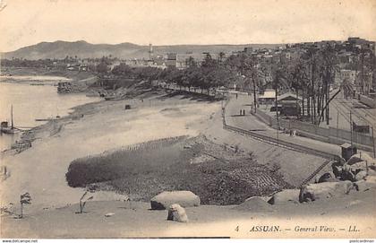 Egypt - ASWAN - General view - Publ. Levy L.L. 4