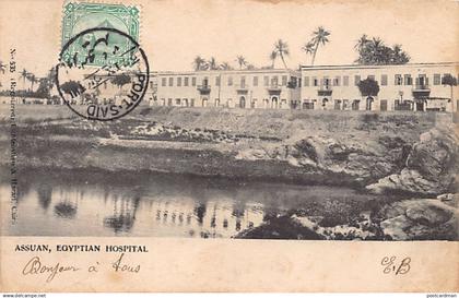 Egypt - ASWAN - The Egyptian hospital - Publ. Lichtenstern & Harari 535