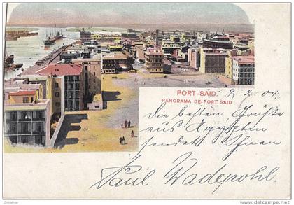 Port Said, Panorama, um 1903