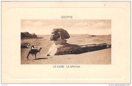 EGYPTE   LE SPHINX