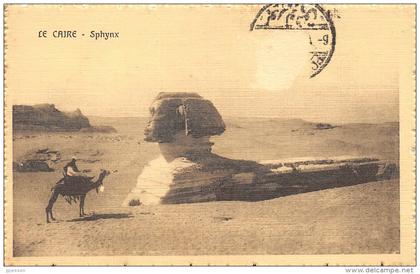 EGYPTE     SPHINX