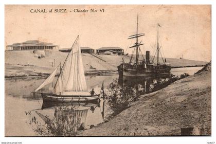 Egypte - Canal de Suez - Chantier n°VI