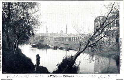 421-TANTAH -panorama - ed. comptoir Phil. d'Egypte