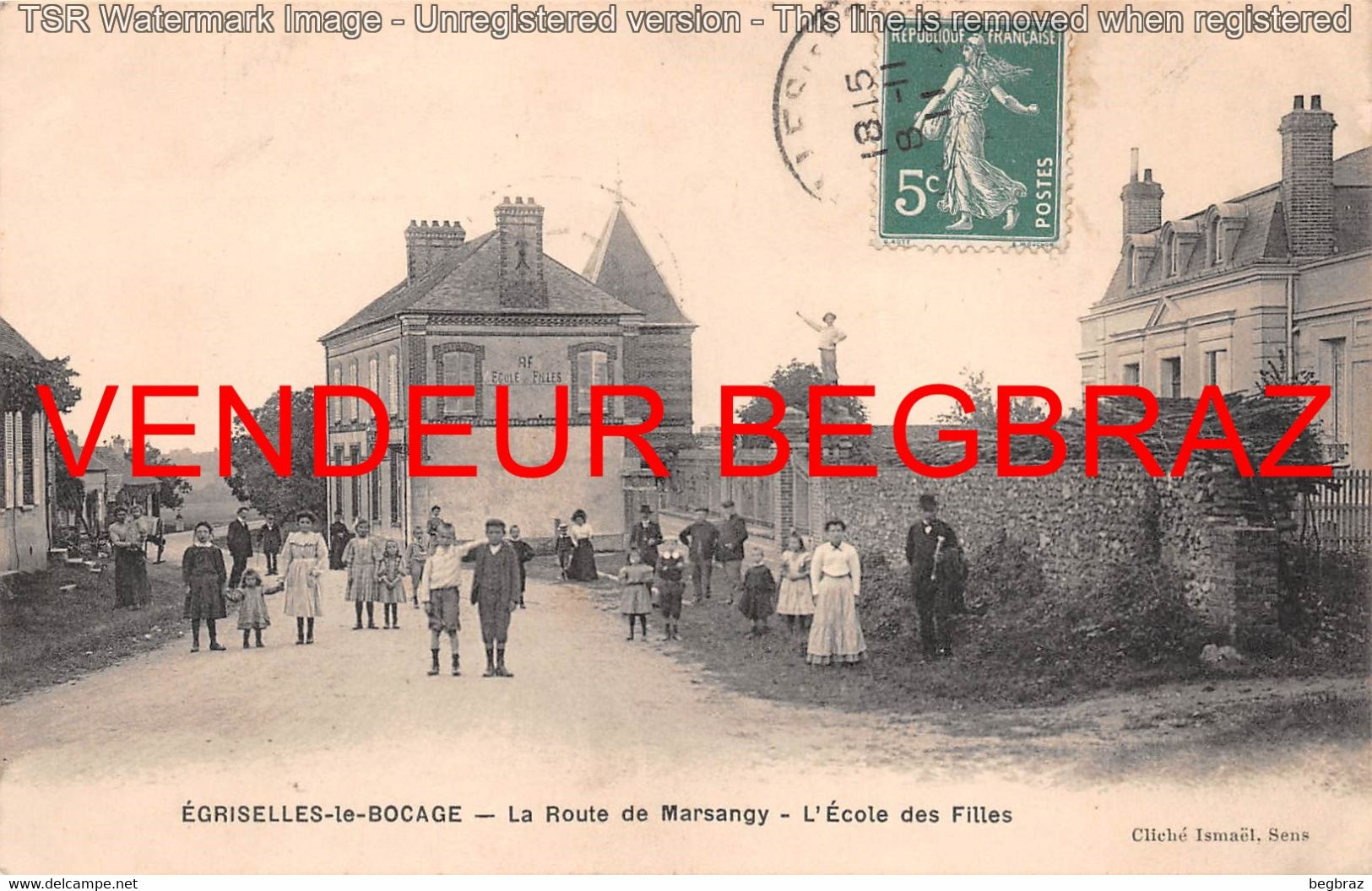 EGRISELLES LE BOCAGE     ECOLE DES FILLES