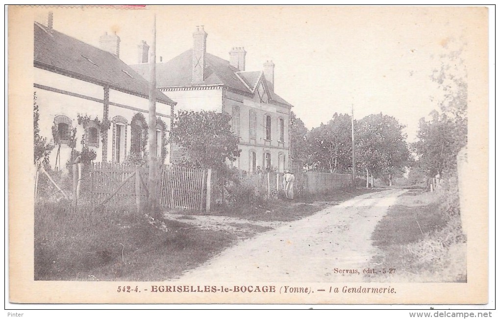 EGRISELLES LE BOCAGE - La Gendarmerie