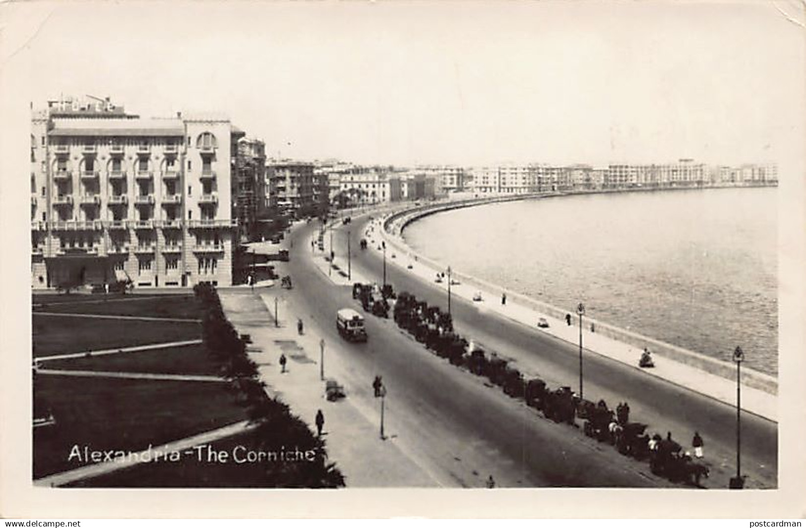 Egypt - ALEXANDRIA - The Corniche - Publ. unknown