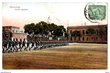 Egypte - Mansourah - Soldats égyptiens