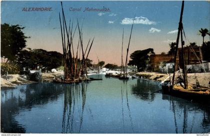 Alexandria - Canal Mahmoudieh