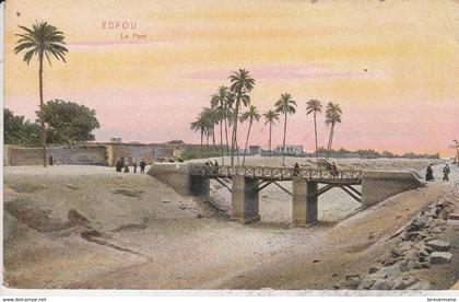 Egypte - EDFOU - Le Pont