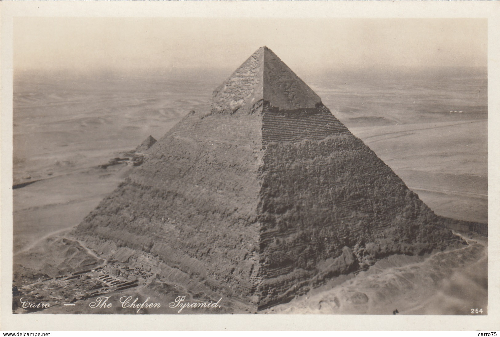 Egypte - Cairo Le Caire Pyramides - Pyramides de Gizeh - Khéphren - Archéologie