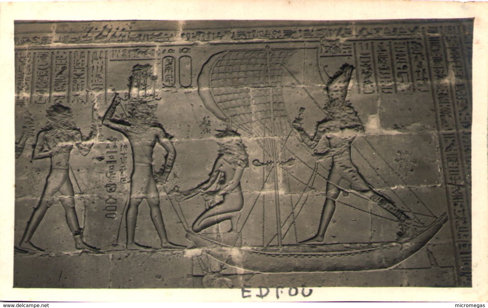 Egypte - EDFOU - Bas-reliefs