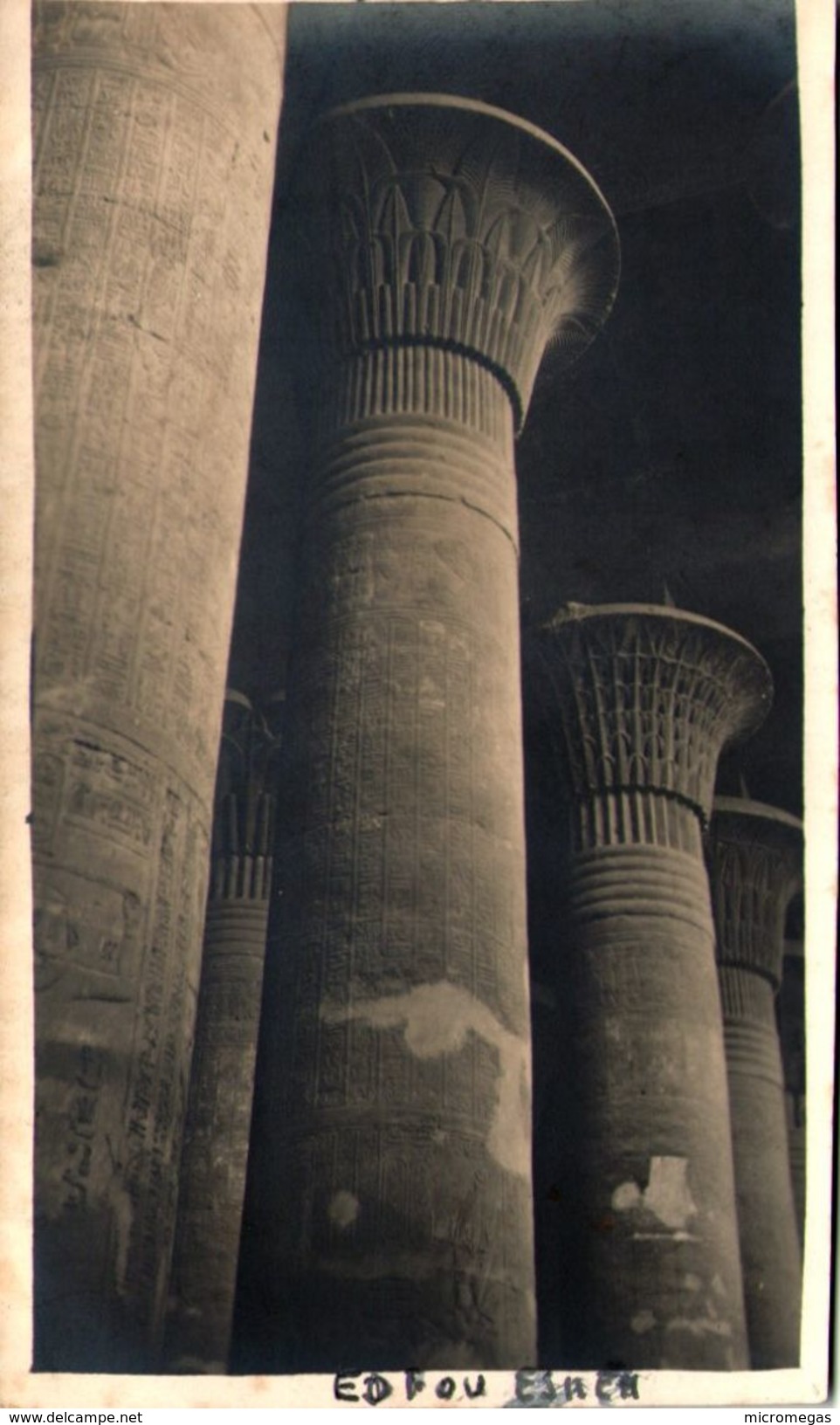 Egypte - EDFOU - Colonnes