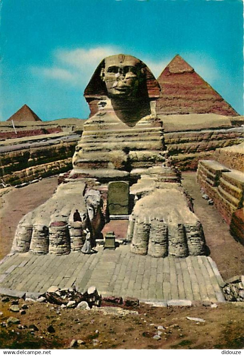 Egypte - Gizeh - Giza - The Great Sphinx of Giza - Le Grand Sphinx de Gizeh - Voir Timbre - CPM - Voir Scans Recto-Verso