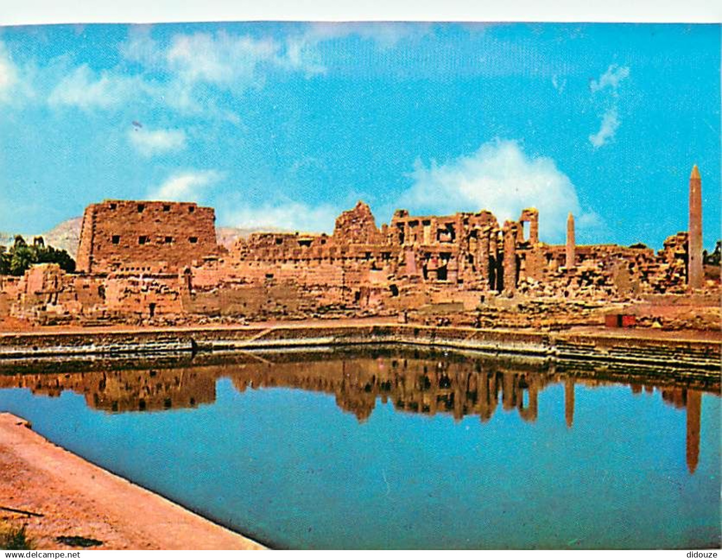 Egypte - Louxor - Luxor - Karnak - The sacred Lake - Le lac sacré - Carte Neuve - CPM - Voir Scans Recto-Verso