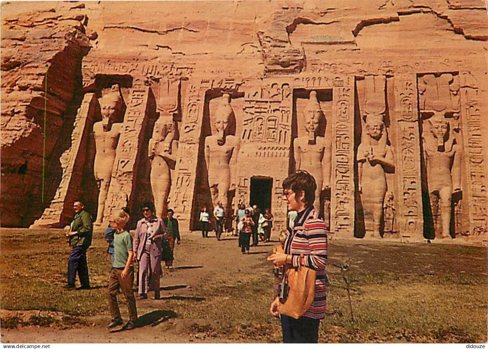 Egypte - Temples d'Abou Simbel - Abu Simbel - The temple Abu-Sémbel - Voir Timbre - CPM - Voir Scans Recto-Verso